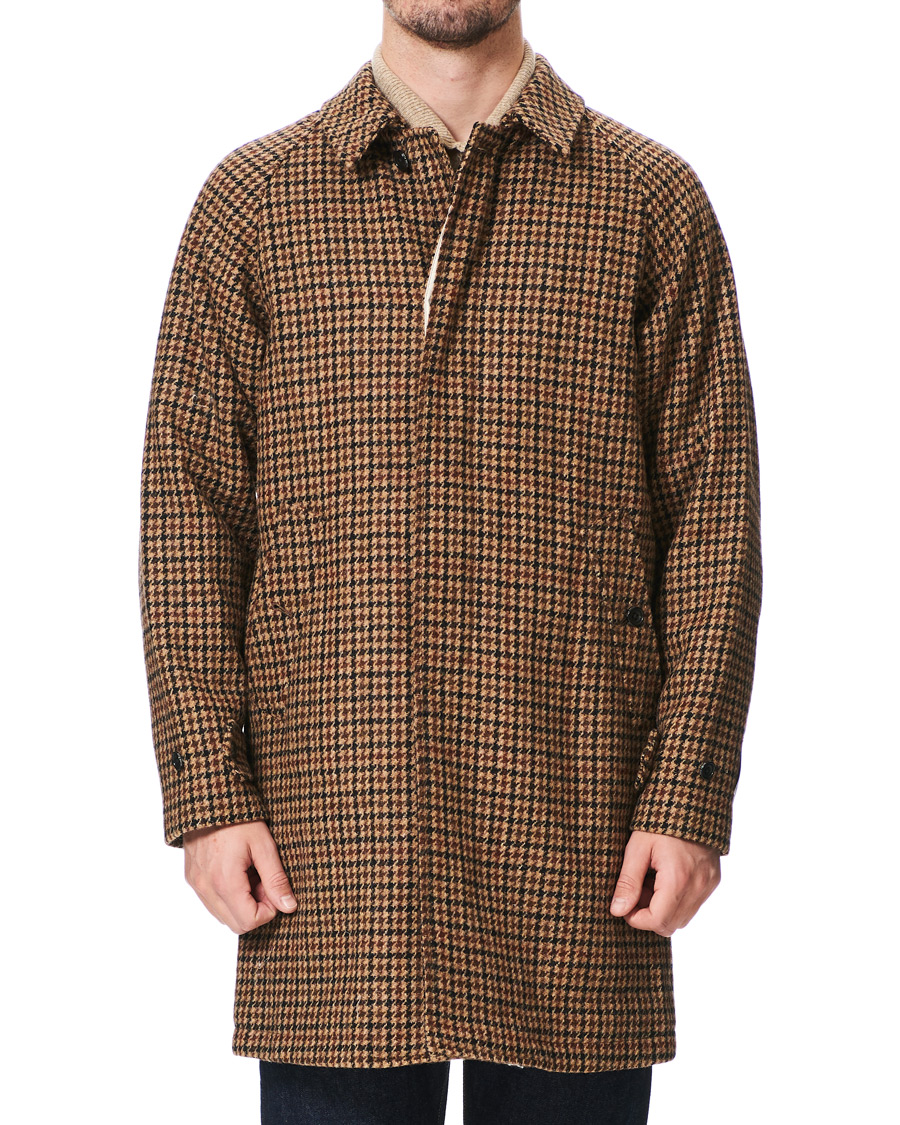Herren | Jacken | BEAMS PLUS | Harris Tweed Balmacaan Coat Gun Club Check