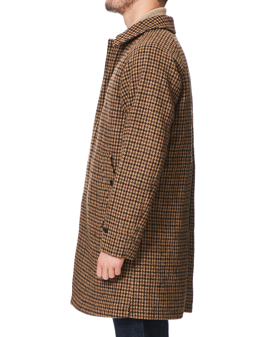 Herren | Jacken | BEAMS PLUS | Harris Tweed Balmacaan Coat Gun Club Check
