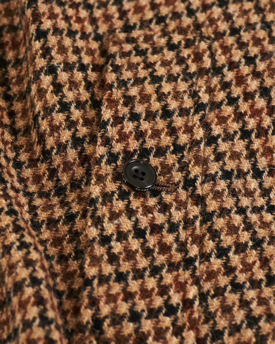 Herren | Jacken | BEAMS PLUS | Harris Tweed Balmacaan Coat Gun Club Check