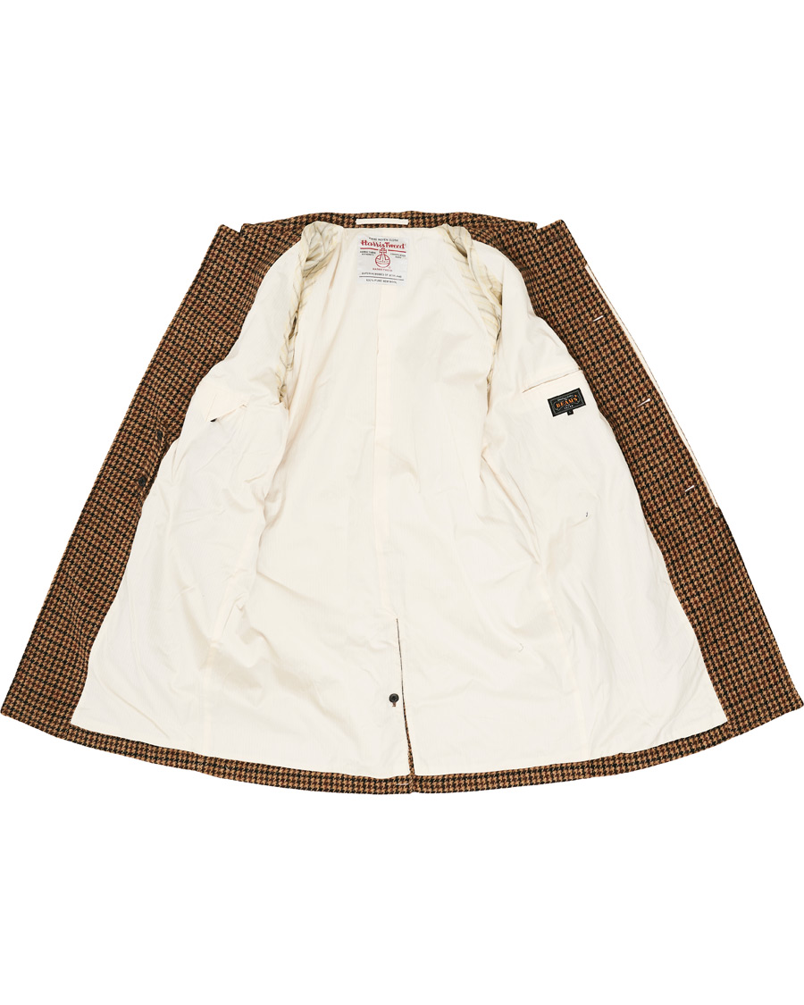 Herren | Jacken | BEAMS PLUS | Harris Tweed Balmacaan Coat Gun Club Check