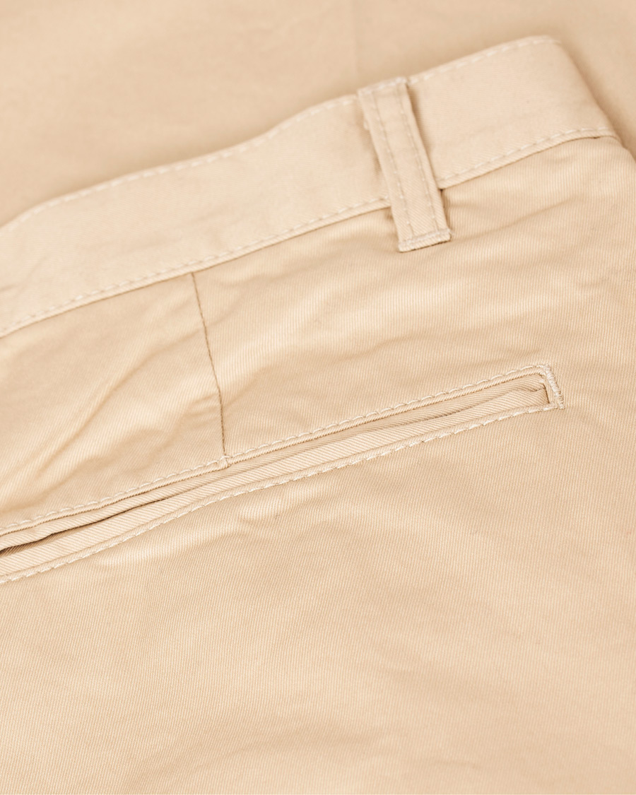 Herren | Hosen | BEAMS PLUS | Slim Fit Pleated Chinos Beige
