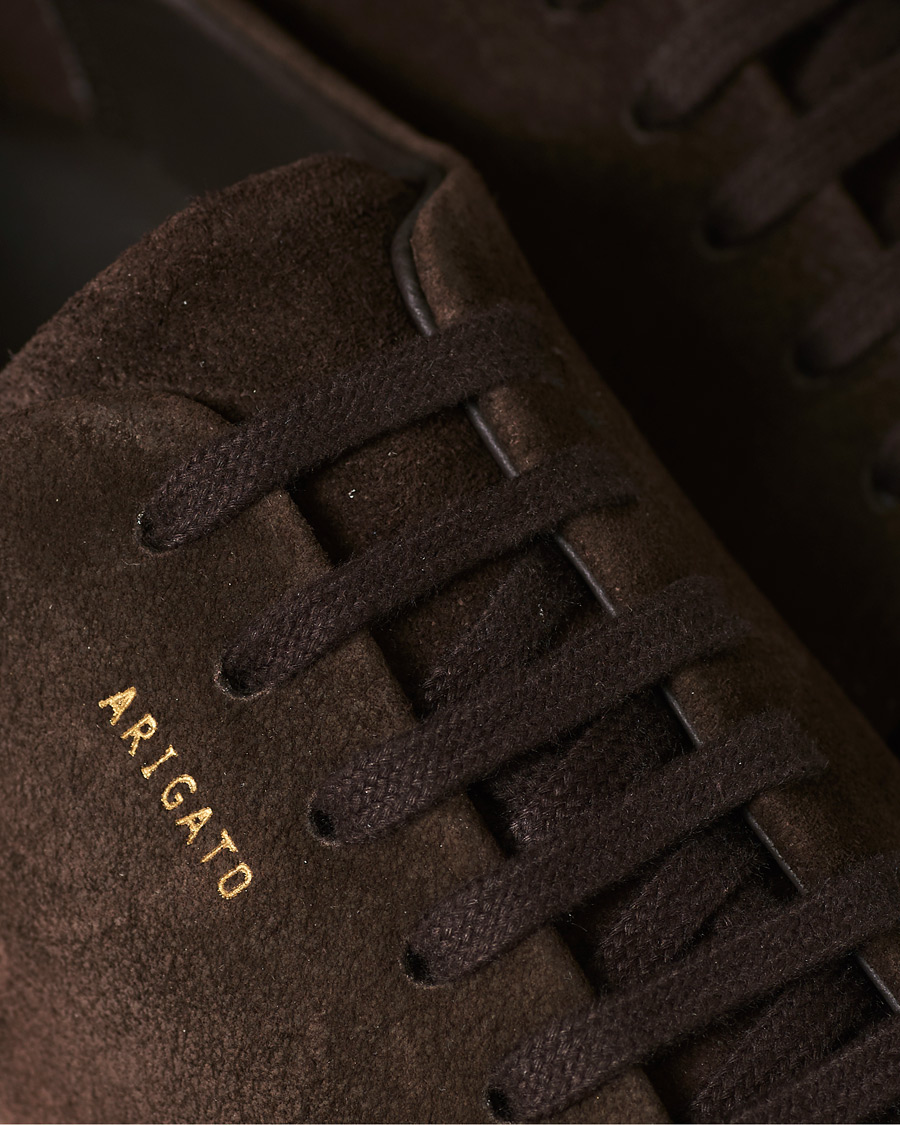 Herren | Axel Arigato High Shine Toe Cap Sneaker Brown Suede | Axel Arigato | High Shine Toe Cap Sneaker Brown Suede