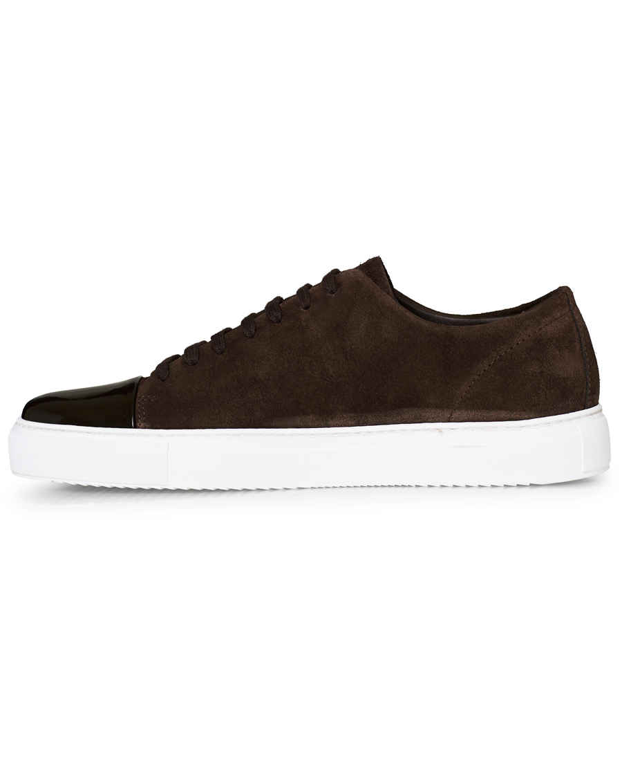 Herren | Axel Arigato High Shine Toe Cap Sneaker Brown Suede | Axel Arigato | High Shine Toe Cap Sneaker Brown Suede