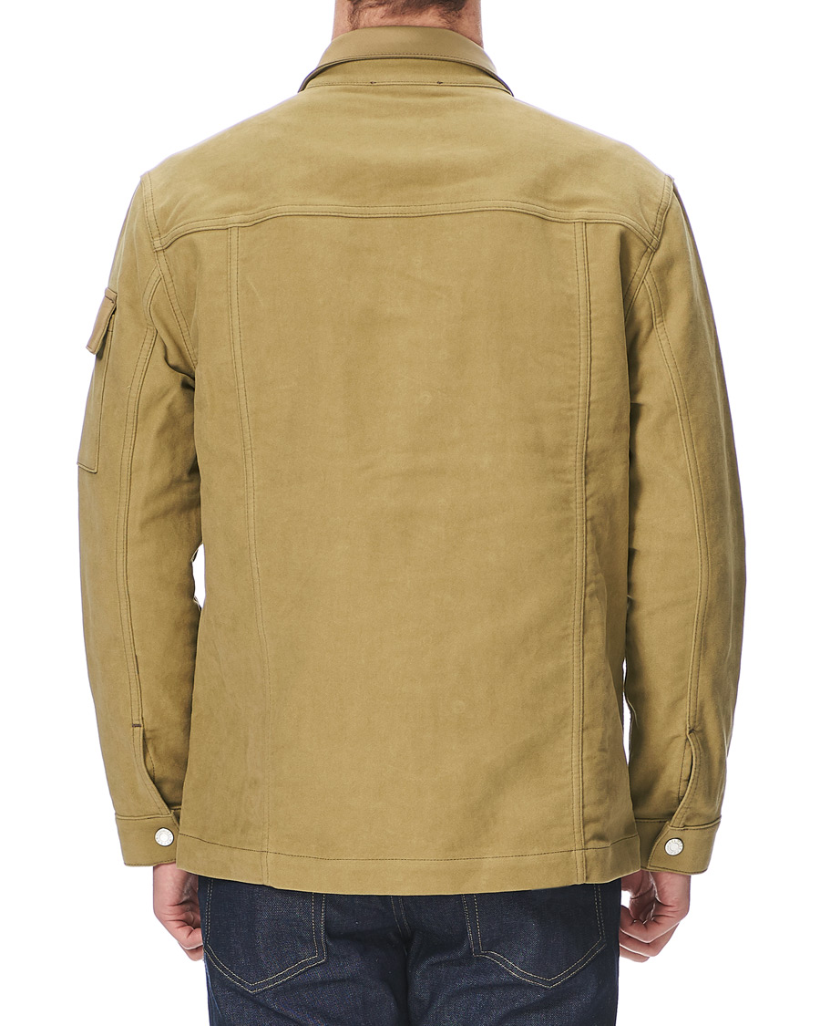 Herren | Jacken | Helmut Lang | Moleskine Trucker Jacket Pale Moss