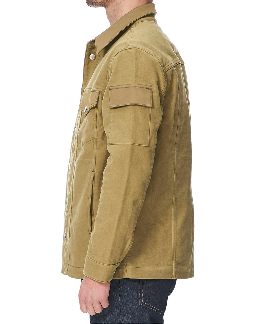 Herren | Jacken | Helmut Lang | Moleskine Trucker Jacket Pale Moss