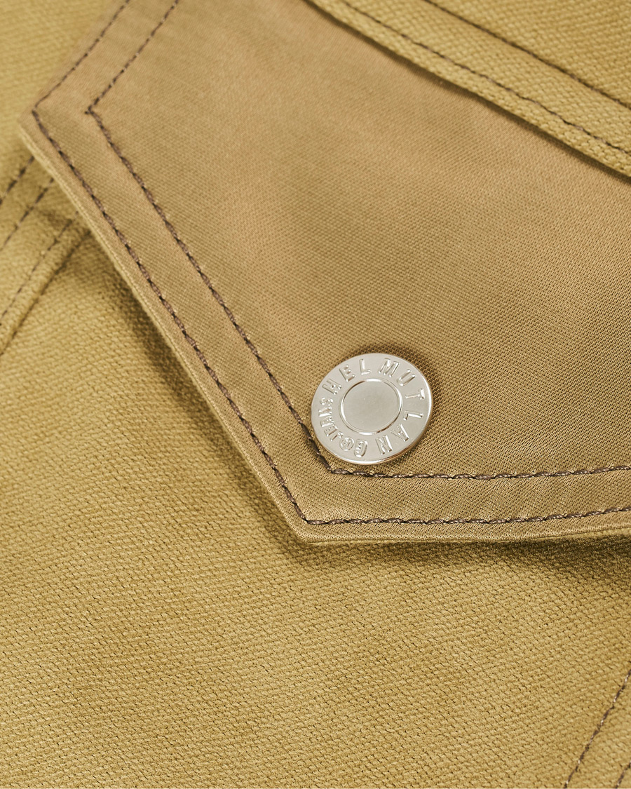 Herren | Jacken | Helmut Lang | Moleskine Trucker Jacket Pale Moss
