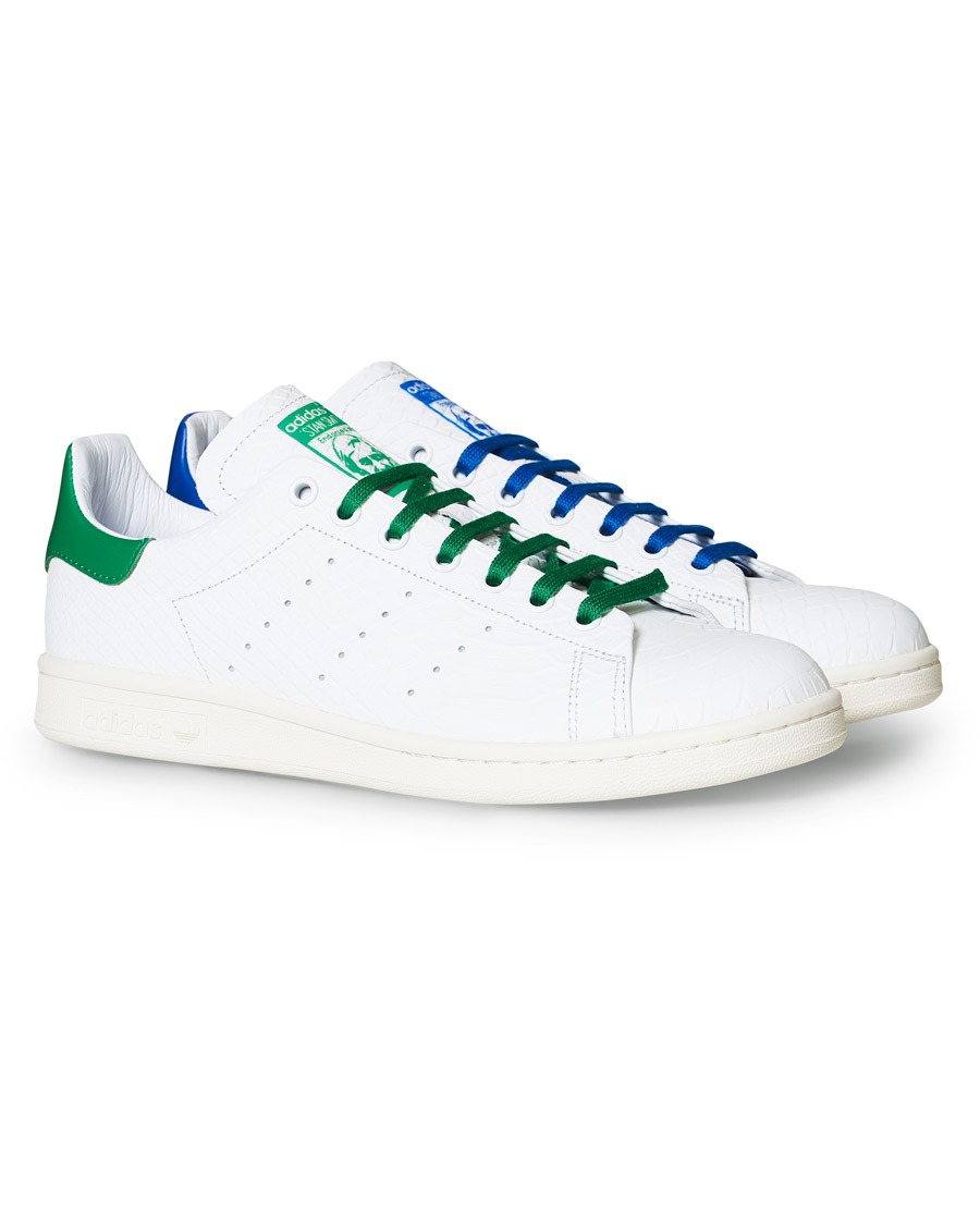 Adidas originals stan smith recon optic white trainers online