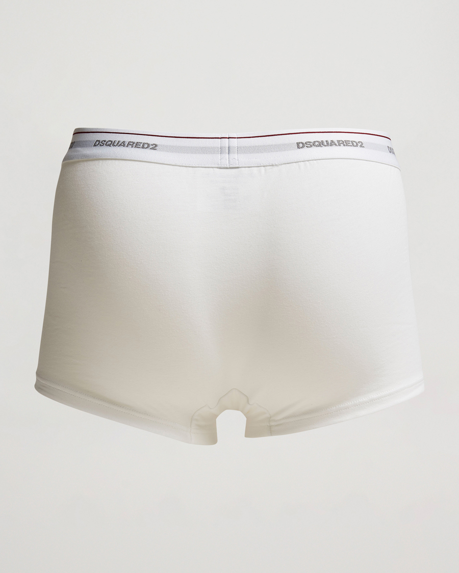 Herren |  | Dsquared2 | 3-Pack Cotton Stretch Trunk White