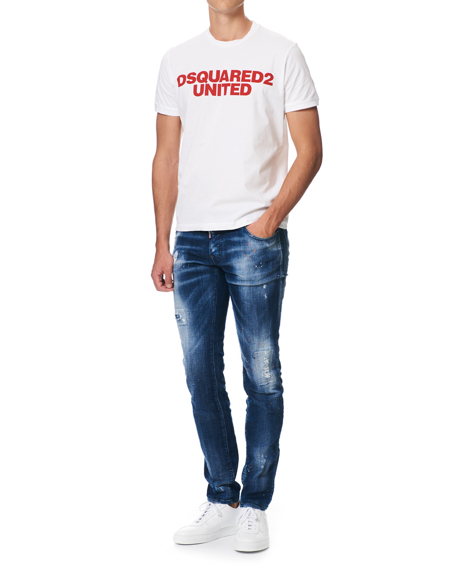 Herren | Jeans | Dsquared2 | Slim Jeans Medium Orange Country Wash
