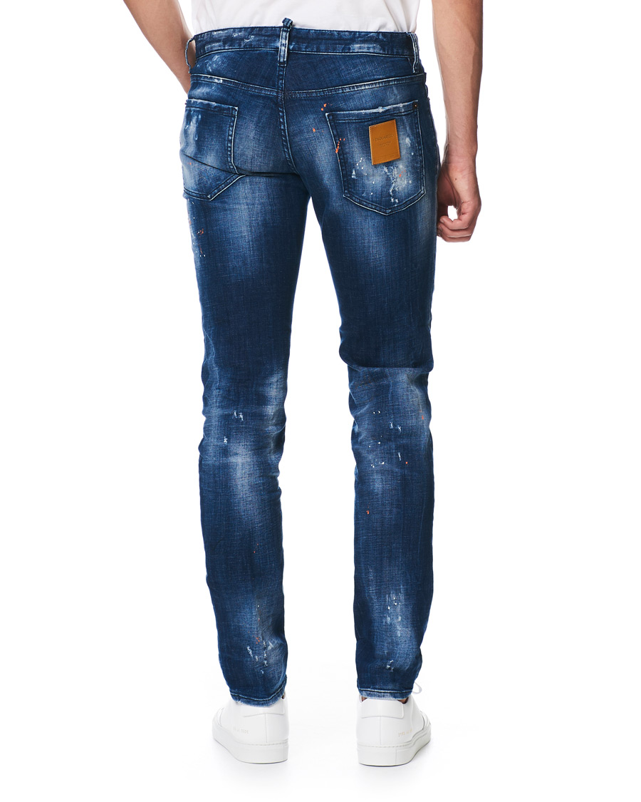 Herren | Jeans | Dsquared2 | Slim Jeans Medium Orange Country Wash