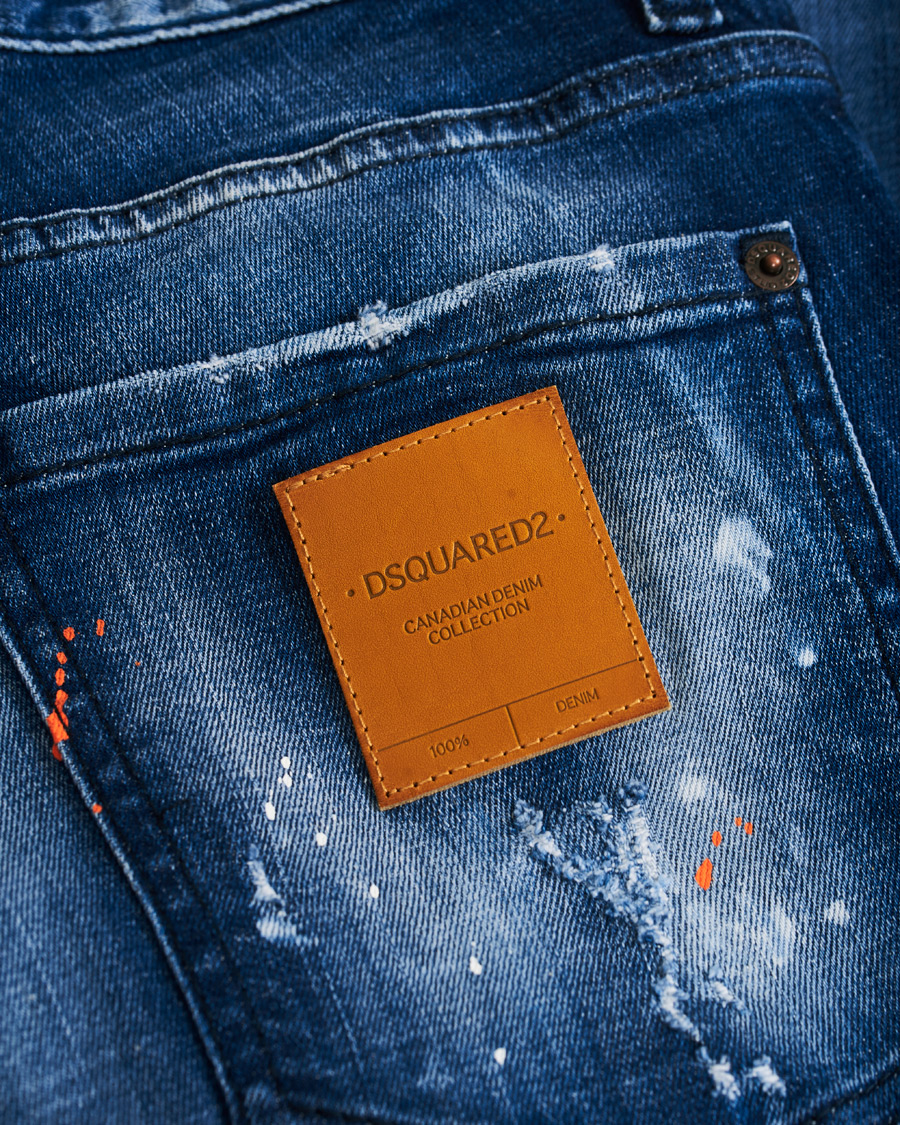 Herren | Jeans | Dsquared2 | Slim Jeans Medium Orange Country Wash