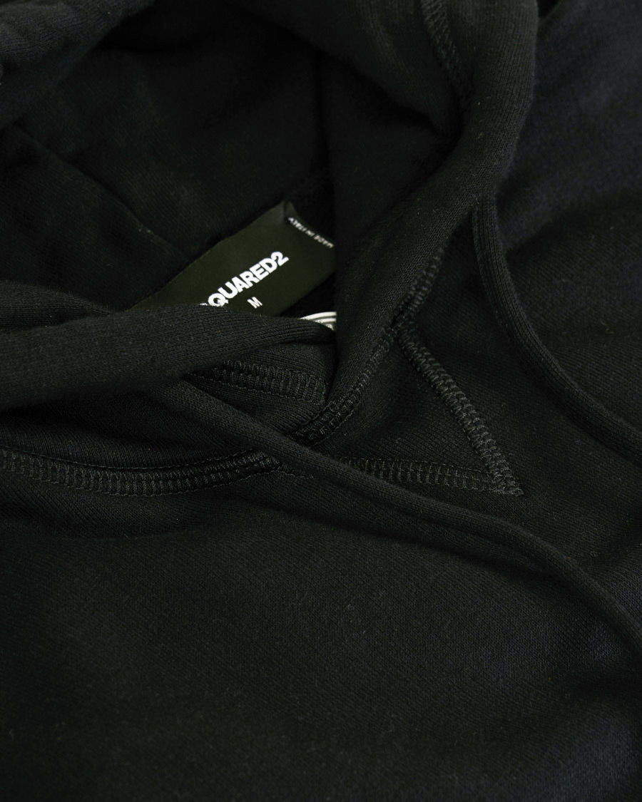 Herren | Pullover | Dsquared2 | Cool Fit Icon Small Logo Hoodie Black