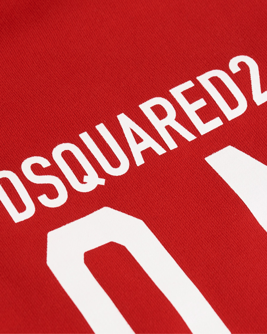 Herren | Pullover | Dsquared2 | Cool Fit Icon Logo Hoodie Red