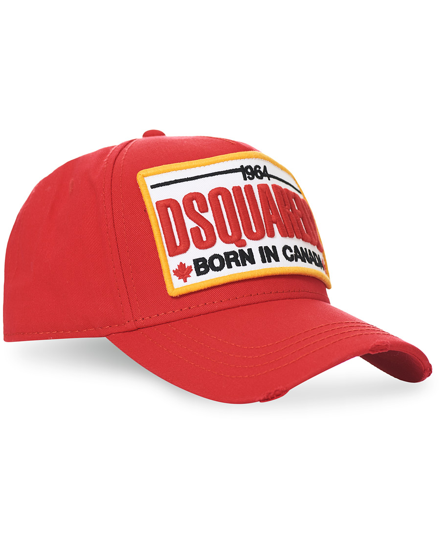 Herren | Dsquared2 Logo Cap Red | Dsquared2 | Logo Cap Red