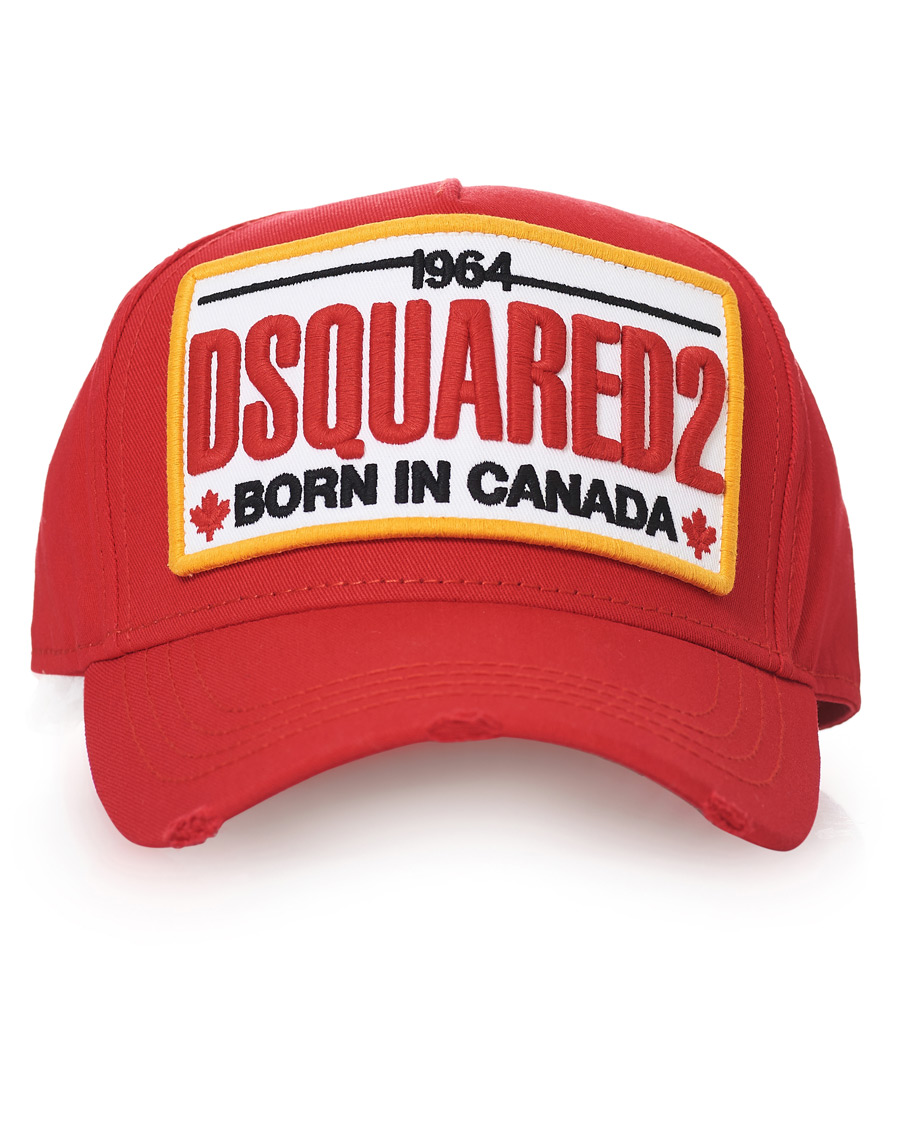 Herren | Dsquared2 Logo Cap Red | Dsquared2 | Logo Cap Red
