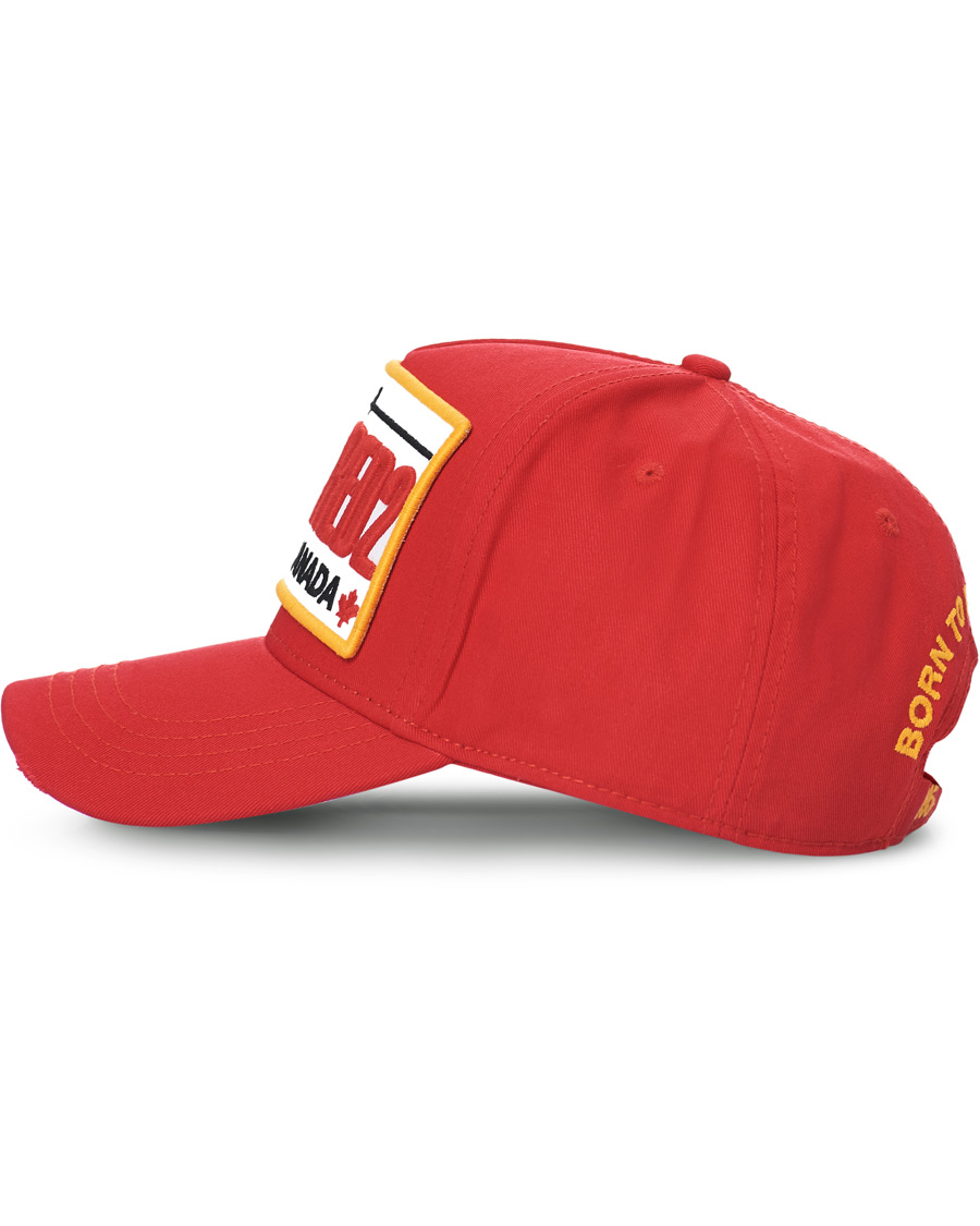 Herren | Dsquared2 Logo Cap Red | Dsquared2 | Logo Cap Red