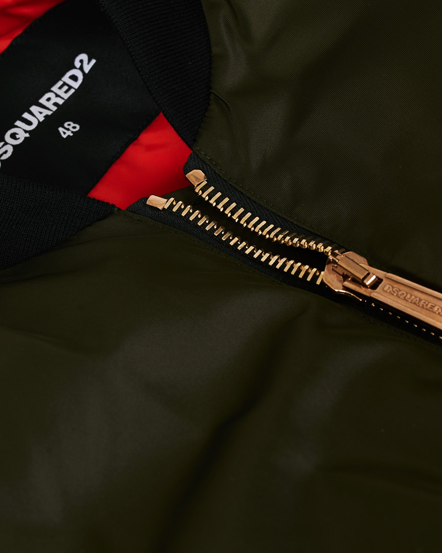 Herren | Jacken | Dsquared2 | Aviator Bomber Jacket Army Green