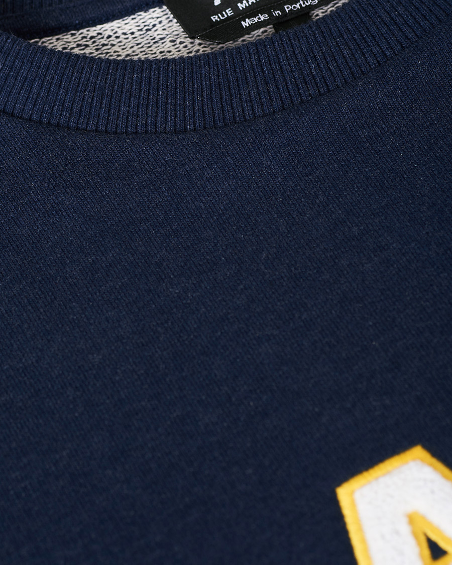 Herren | Pullover | A.P.C. | Malcolm College Sweatshirt Navy