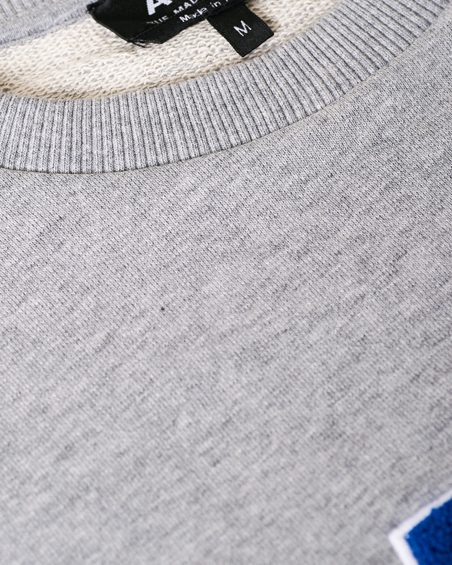 Herren | Pullover | A.P.C. | Malcolm College Sweatshirt Light Grey
