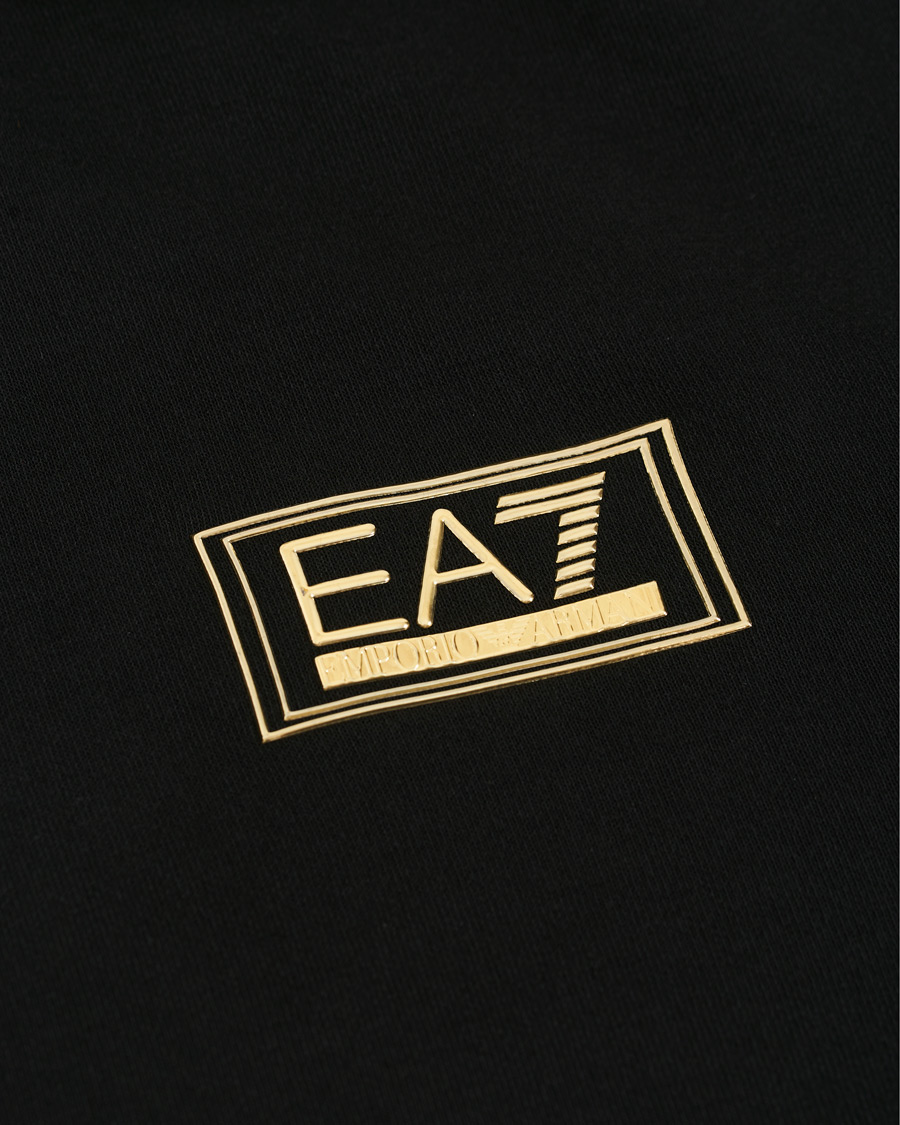 Herren | Pullover | EA7 | Train Gold Label Full Zip Hoodie Black