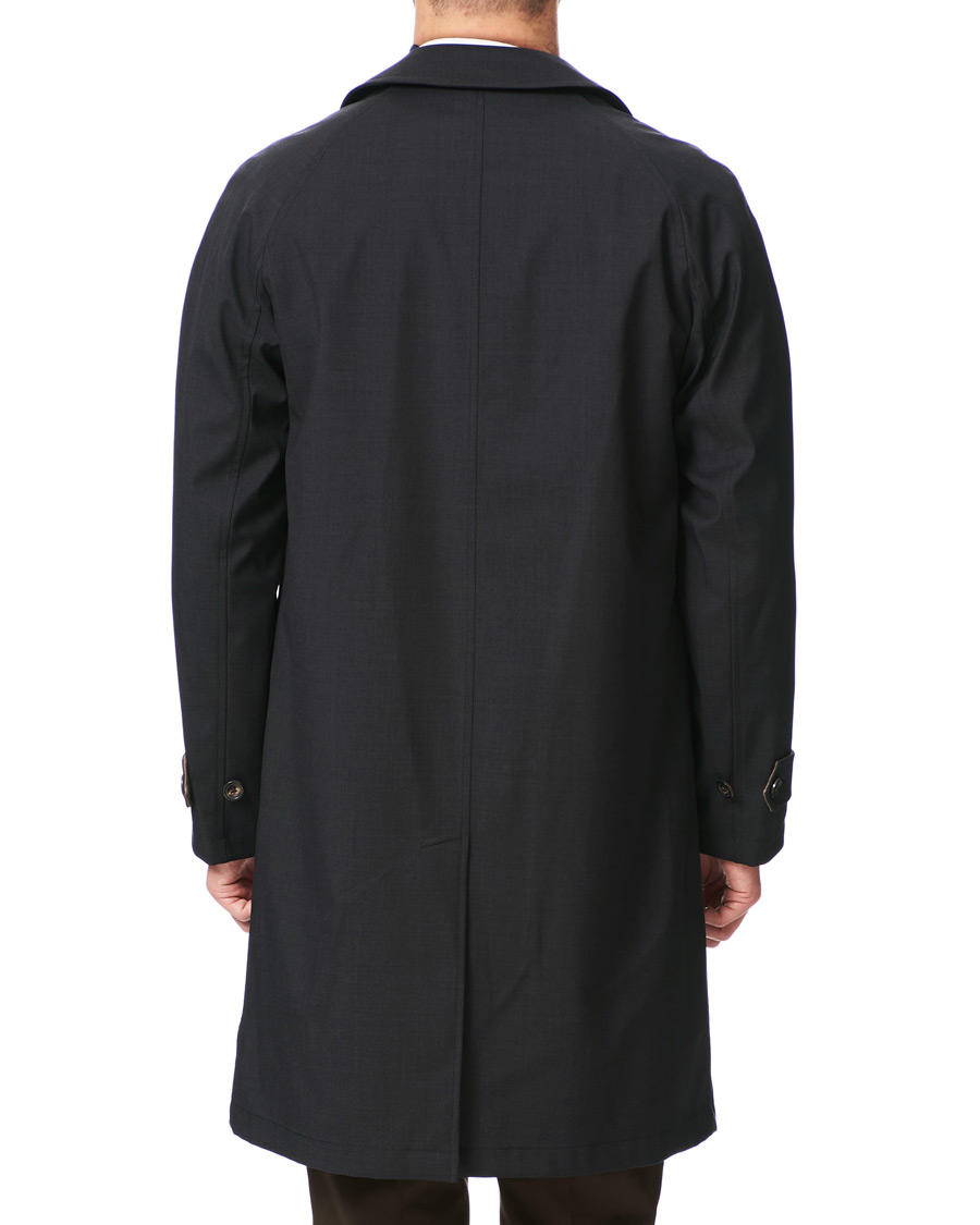 14 Savile Row Mac Removable Gilet Coat Charcoal bei Care of Carl