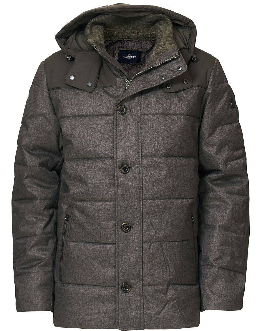 Herren | Jacken | Hackett | Classic Puffer Grey
