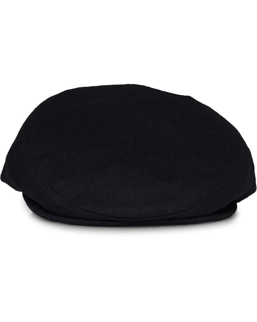 Herren | Lock & Co Hatters Glen Flat Loden Cap Navy | Lock & Co Hatters | Glen Flat Loden Cap Navy