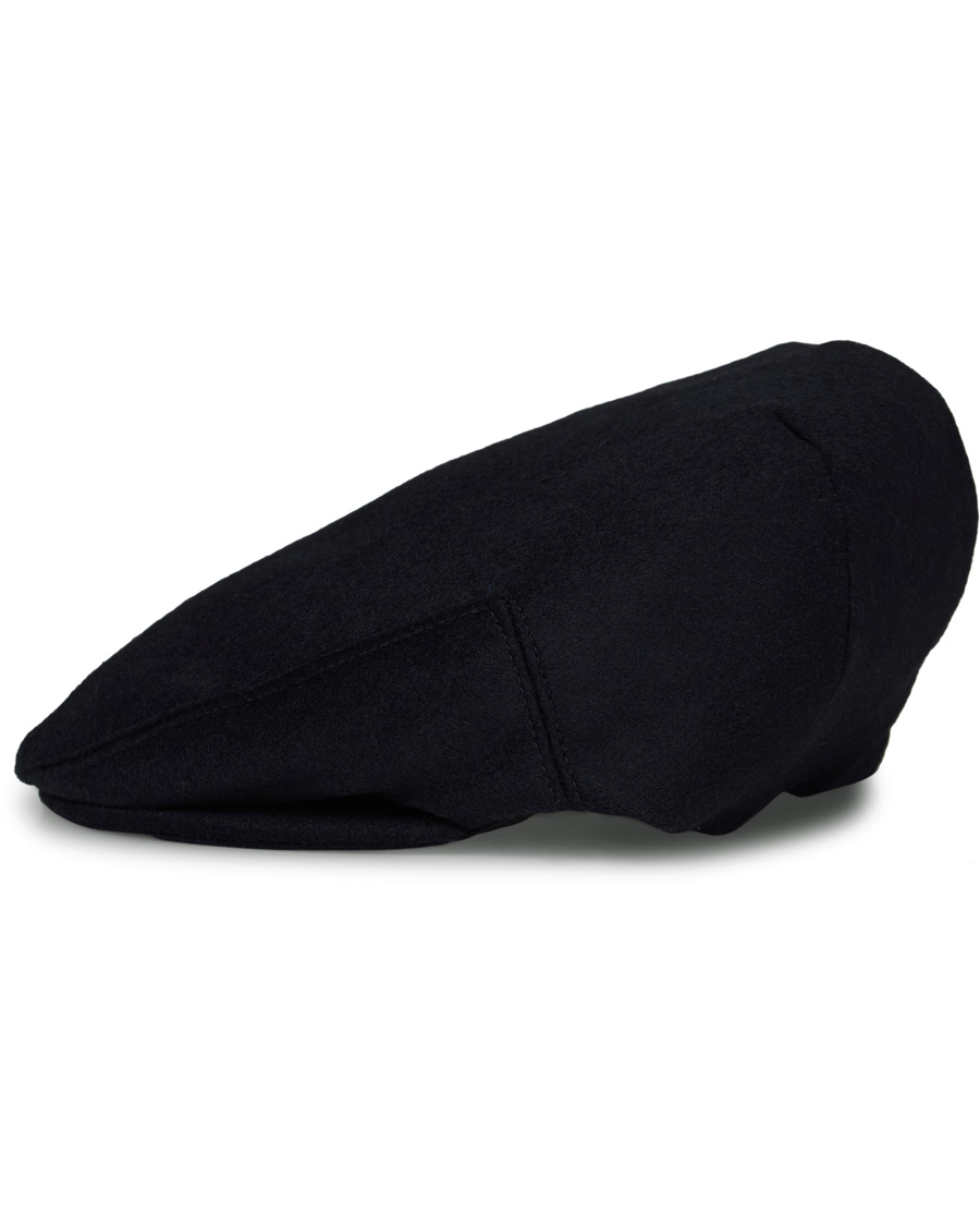 Herren | Lock & Co Hatters Glen Flat Loden Cap Navy | Lock & Co Hatters | Glen Flat Loden Cap Navy