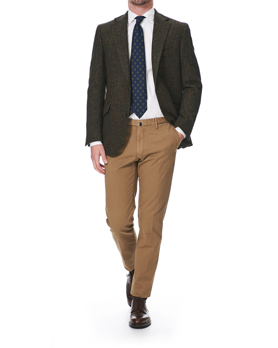 Herren | Sakkos | Walker Slater | Edward Harris Tweed Herringbone Blazer Green
