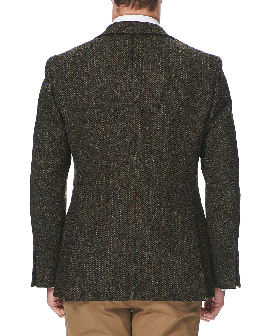 Herren | Sakkos | Walker Slater | Edward Harris Tweed Herringbone Blazer Green