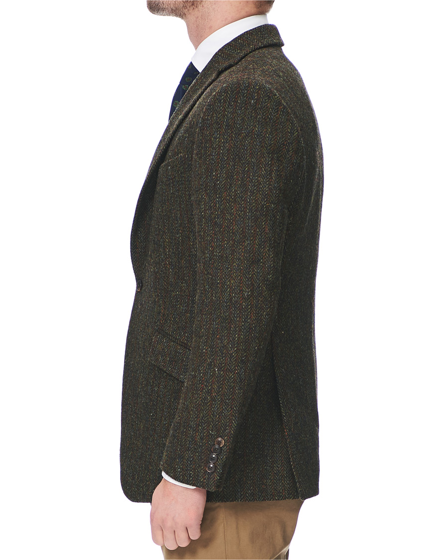 Herren | Sakkos | Walker Slater | Edward Harris Tweed Herringbone Blazer Green
