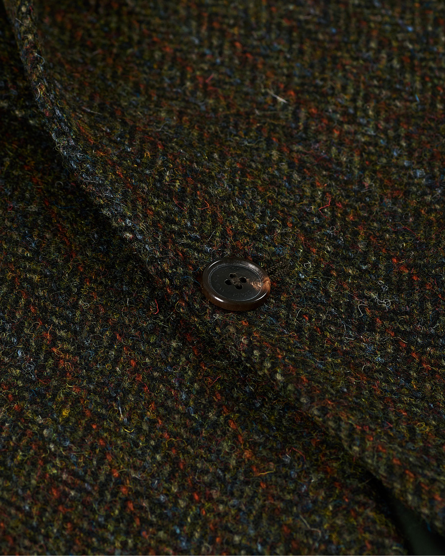 Herren | Sakkos | Walker Slater | Edward Harris Tweed Herringbone Blazer Green