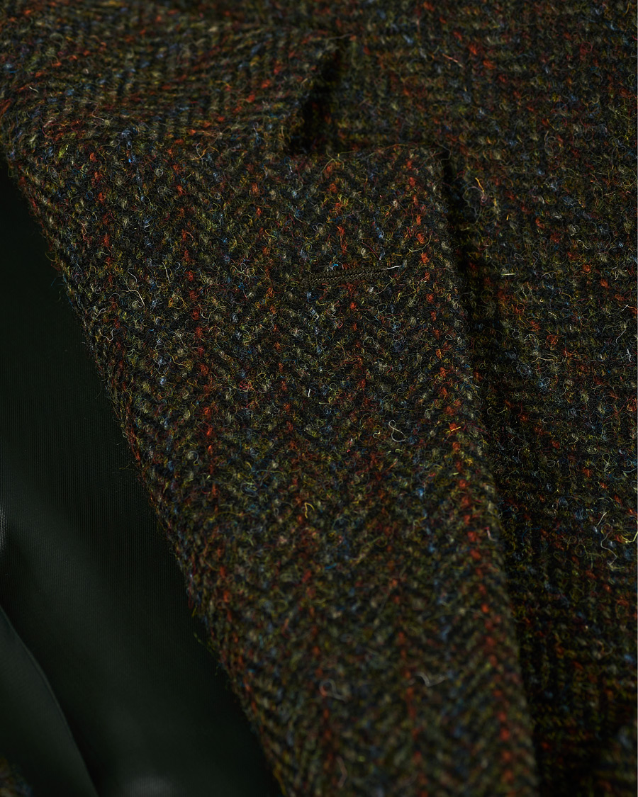 Herren | Sakkos | Walker Slater | Edward Harris Tweed Herringbone Blazer Green