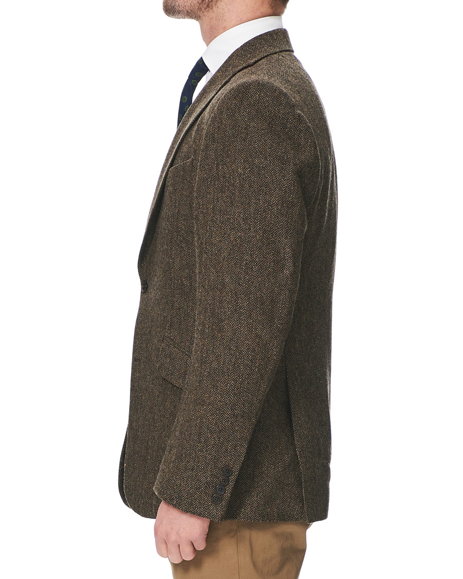 Herren | Sakkos | Walker Slater | Edward Tweed Herringbone Blazer Brown