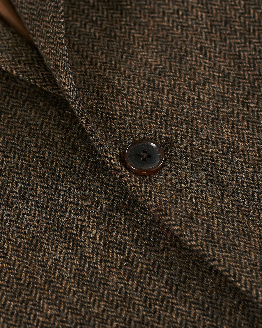 Herren | Sakkos | Walker Slater | Edward Tweed Herringbone Blazer Brown