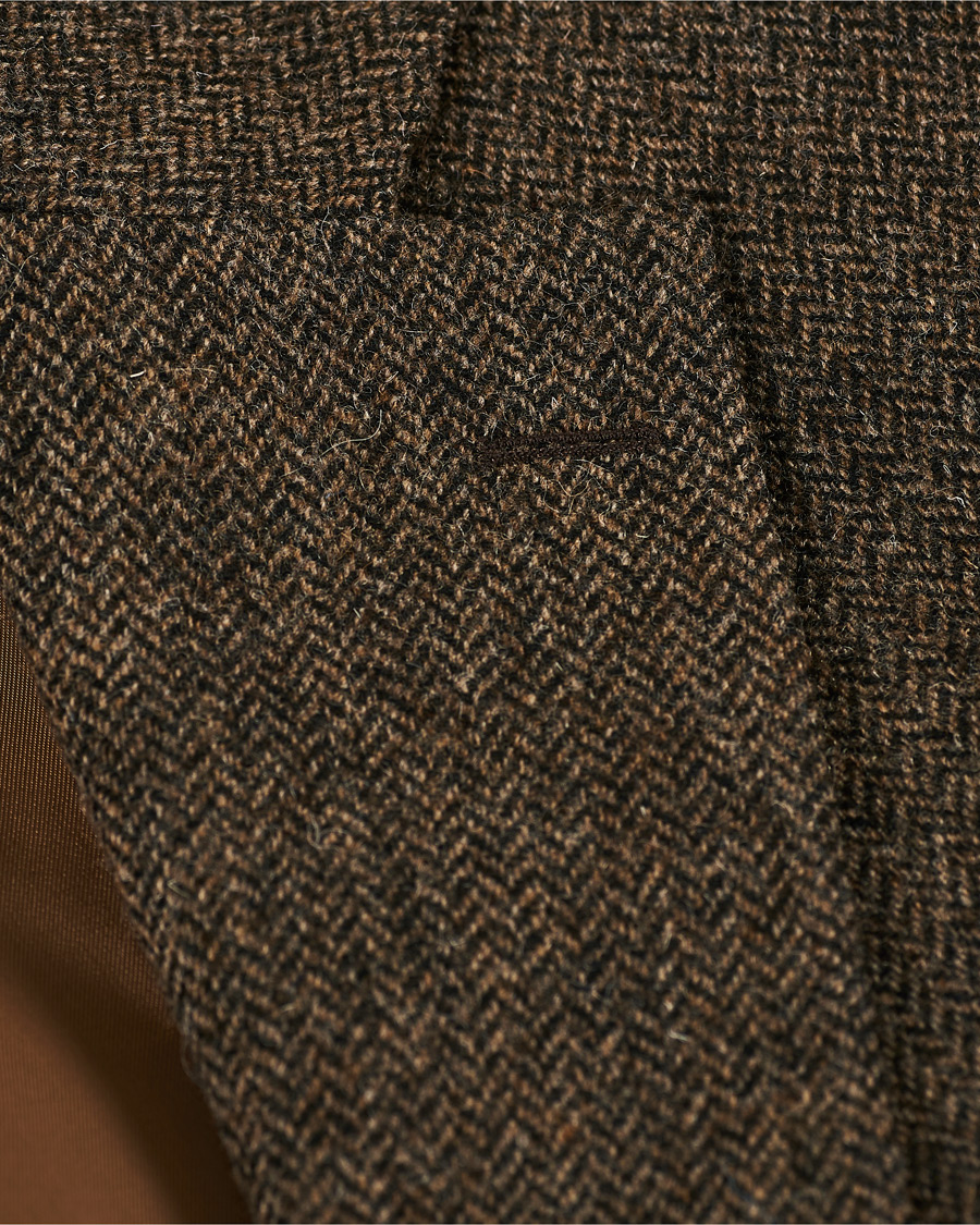 Herren | Sakkos | Walker Slater | Edward Tweed Herringbone Blazer Brown