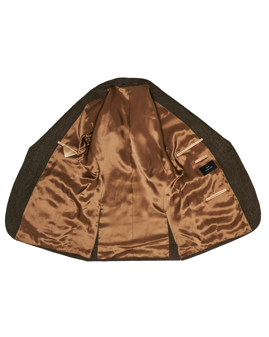Herren | Sakkos | Walker Slater | Edward Tweed Herringbone Blazer Brown