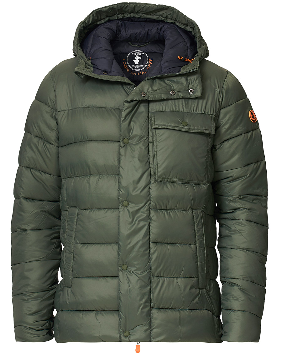 Herren | Jacken | Save The Duck | Lightweight Padded Front Pocket Jacket Thyme Green