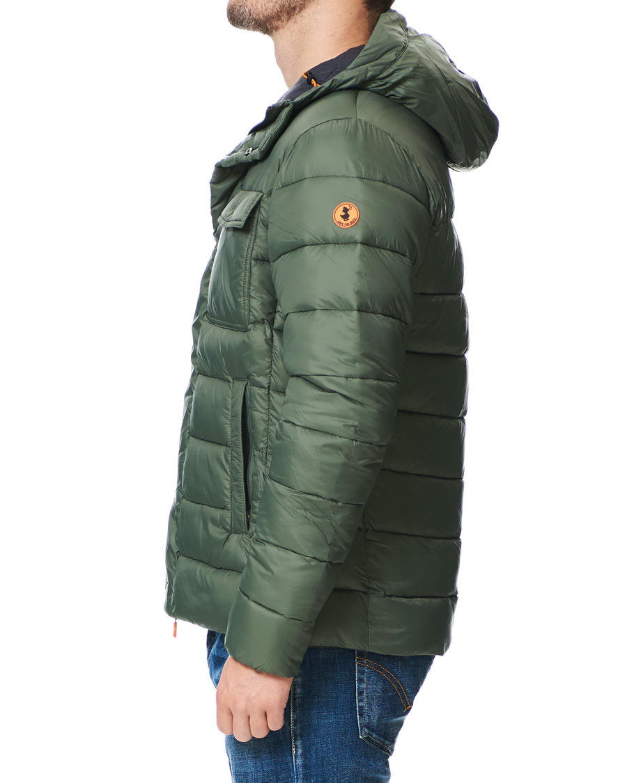 Herren | Jacken | Save The Duck | Lightweight Padded Front Pocket Jacket Thyme Green
