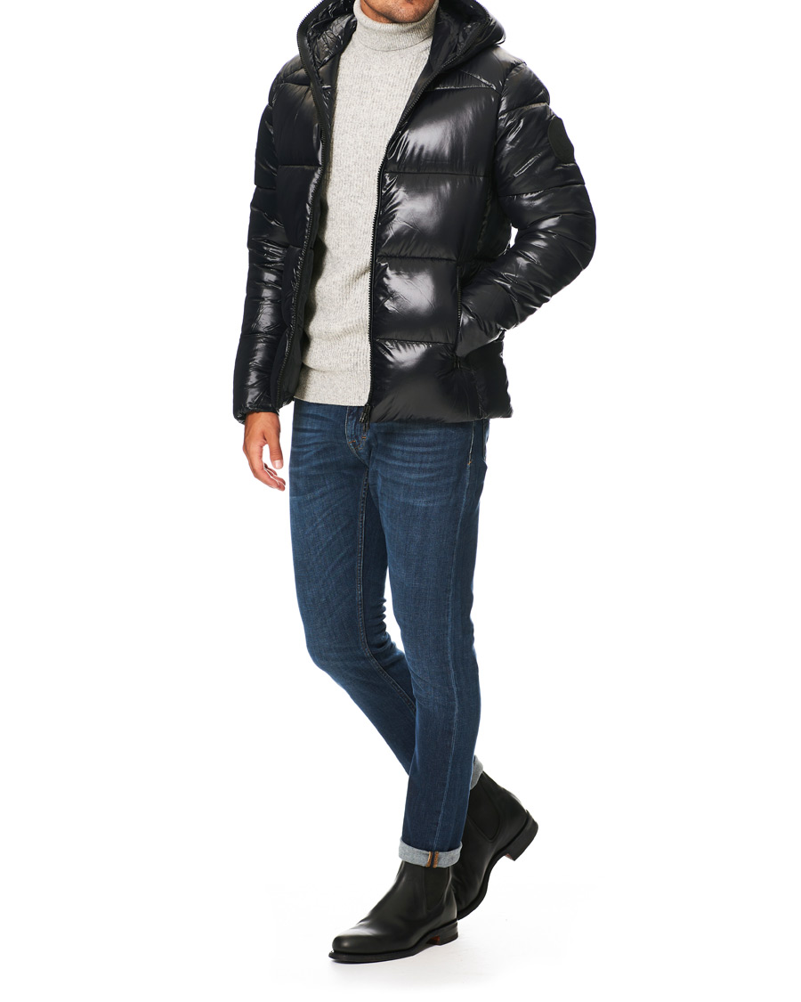 Herren | Jacken | Save The Duck | Mid Length Padded Puffer Black