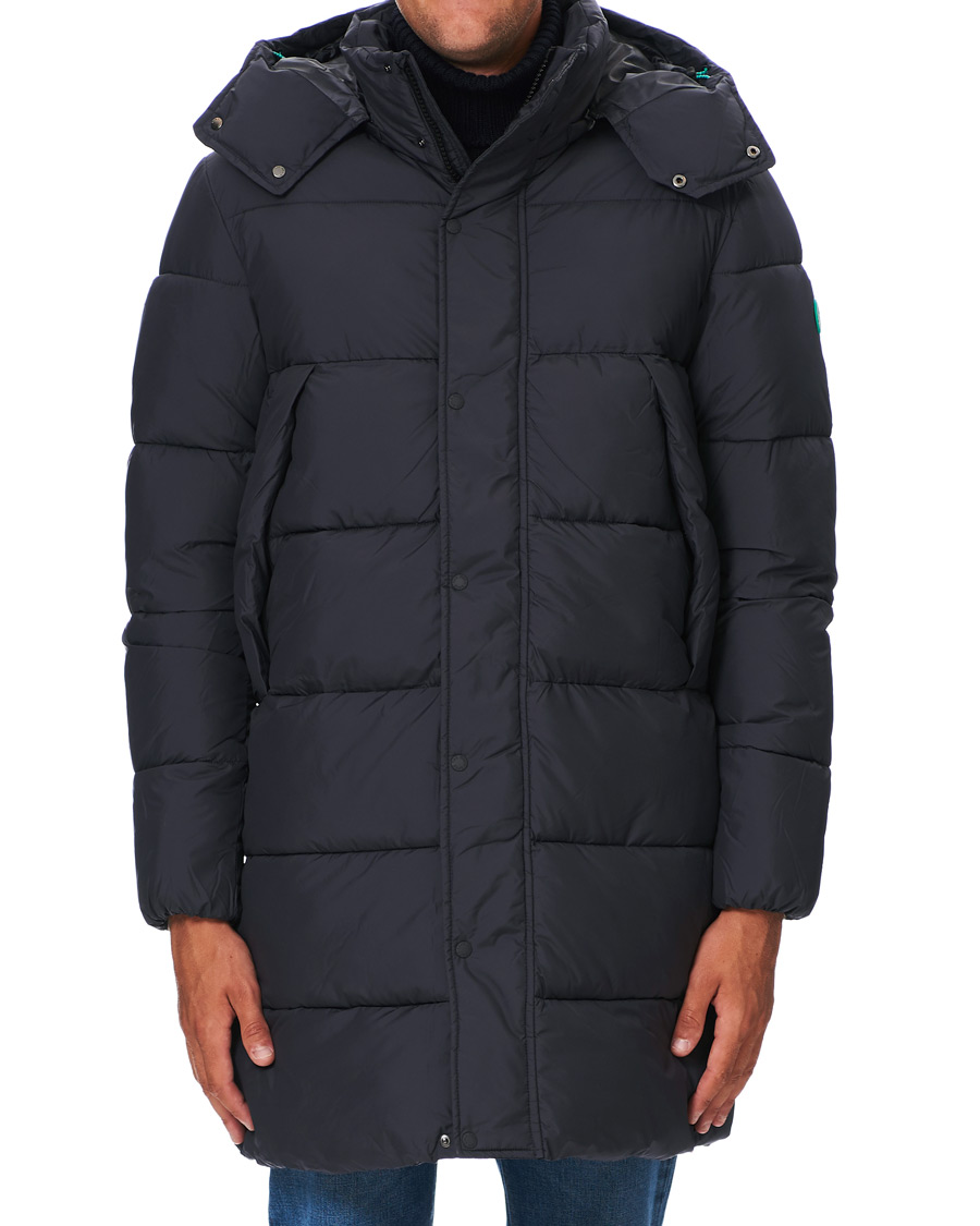 Herren | Jacken | Save The Duck | Recycled Padded Parka Ebony Grey