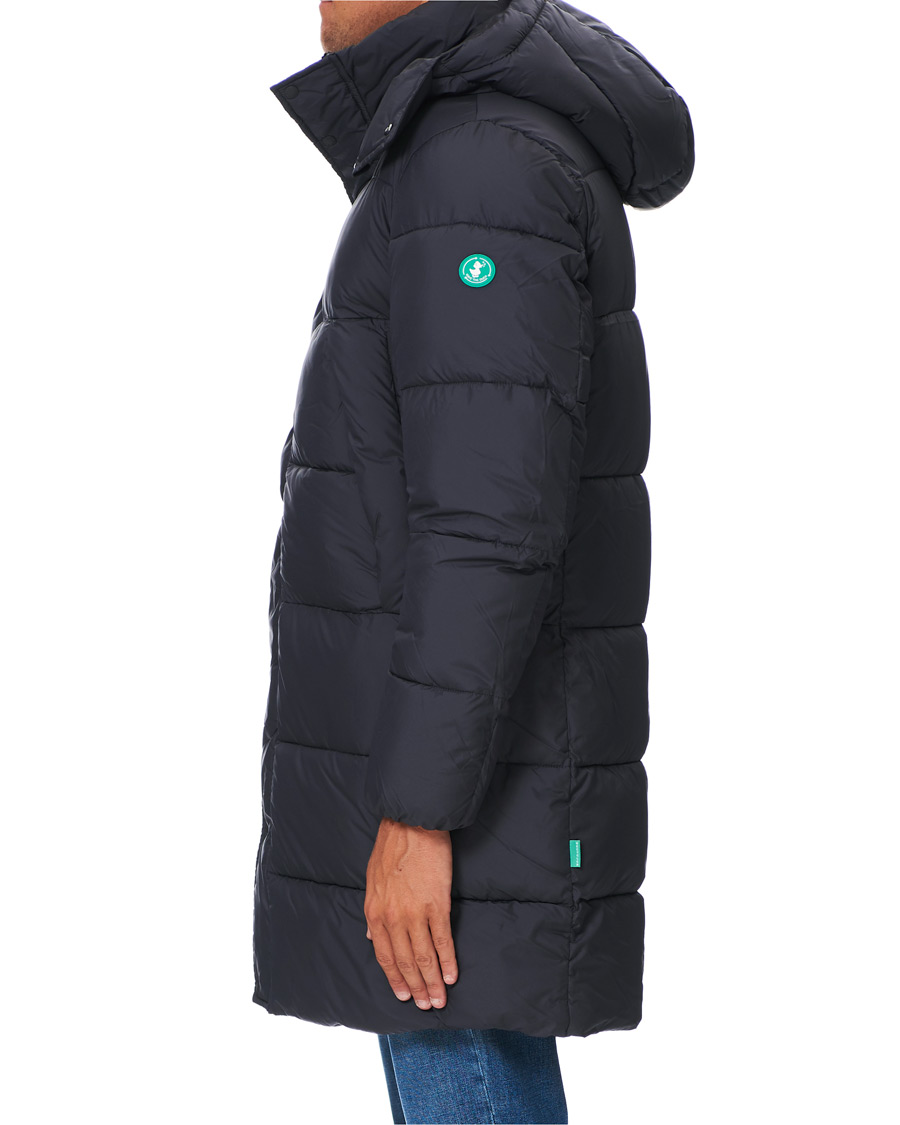Herren | Jacken | Save The Duck | Recycled Padded Parka Ebony Grey
