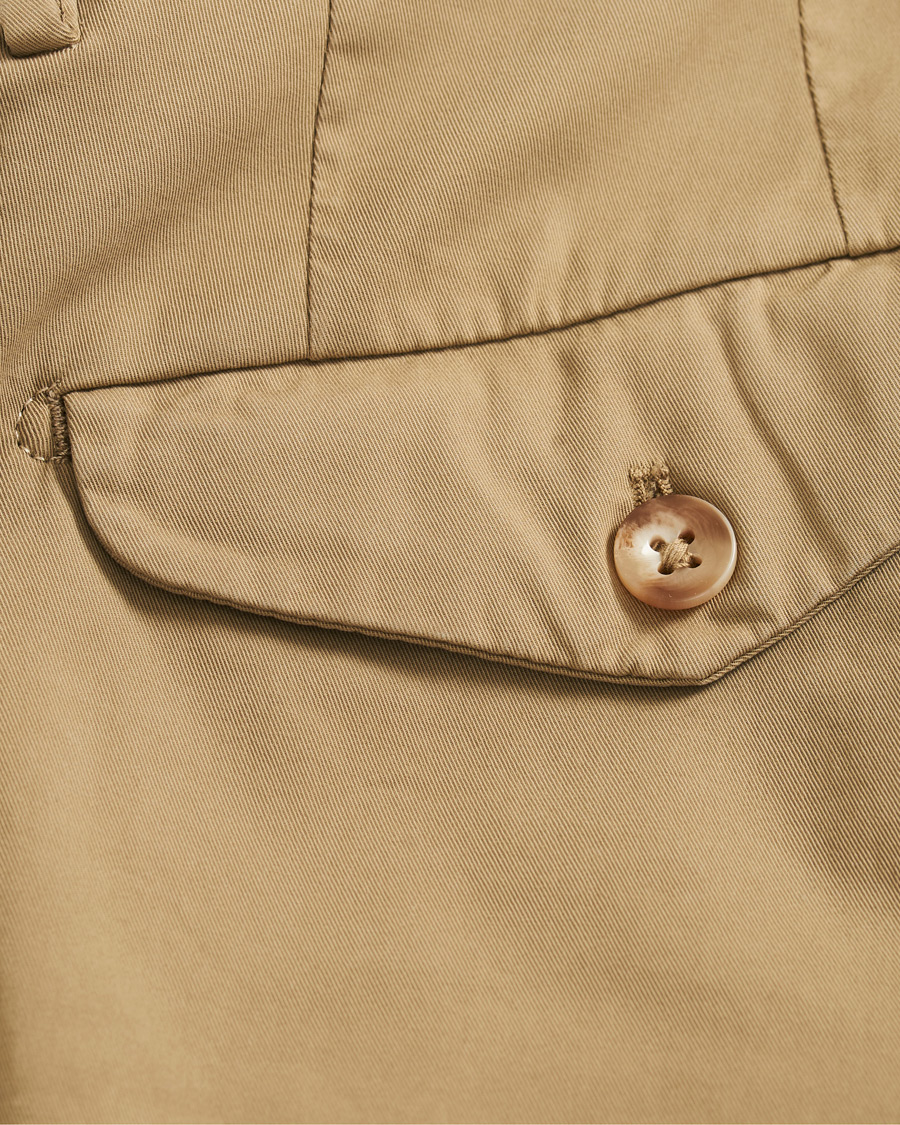 Herren | Shorts | Incotex | Cotton Chino Shorts Beige