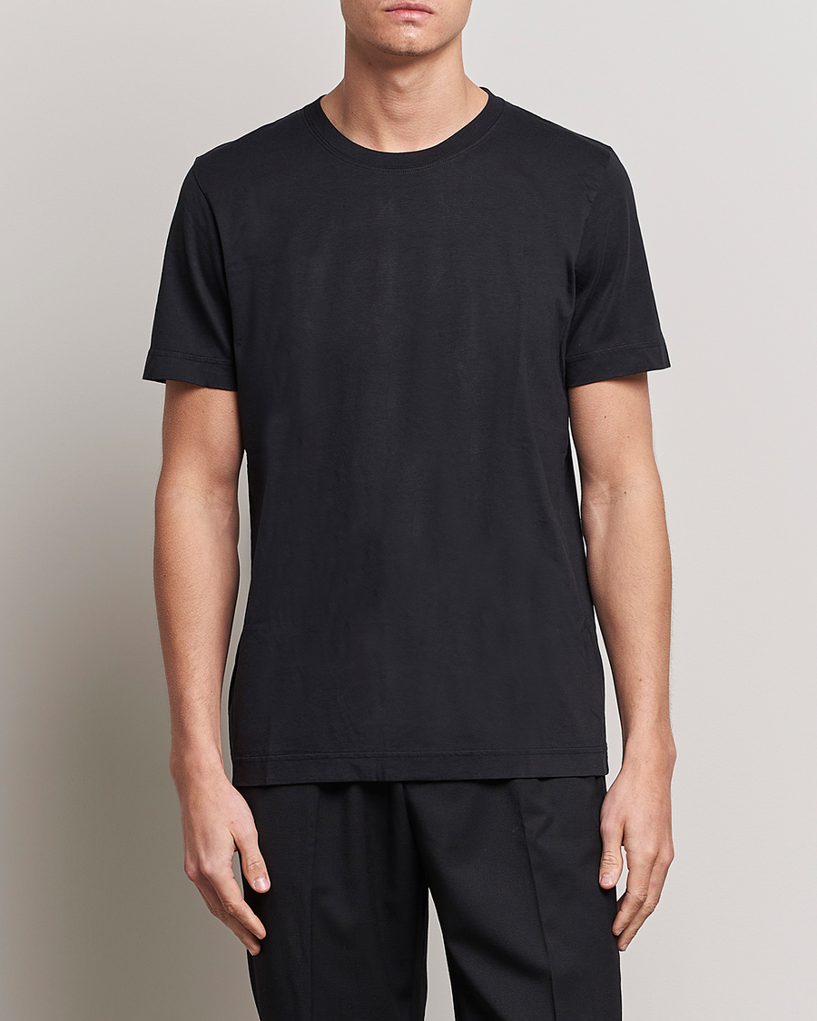 Herren | Freizeitkleidung | CDLP | Crew Neck Tee Black