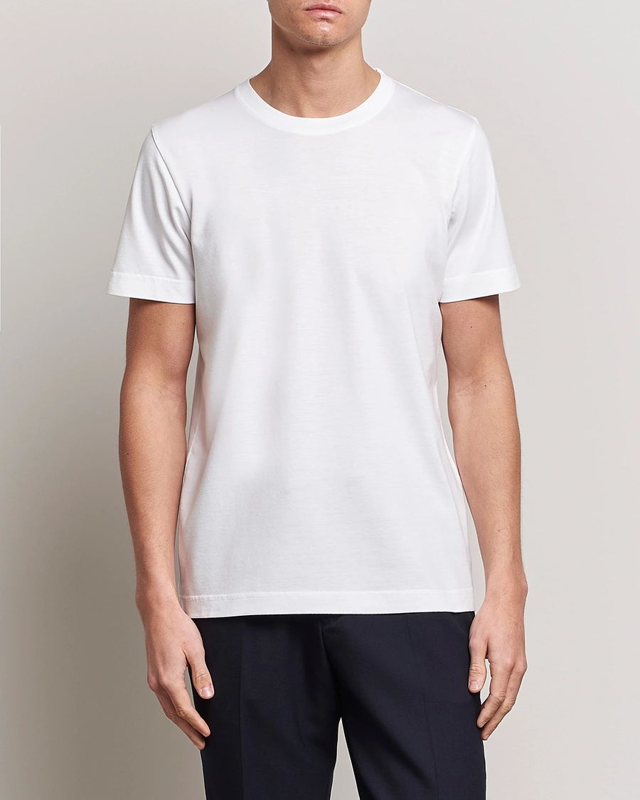 Herren | Weiße T-Shirts | CDLP | Crew Neck Tee White