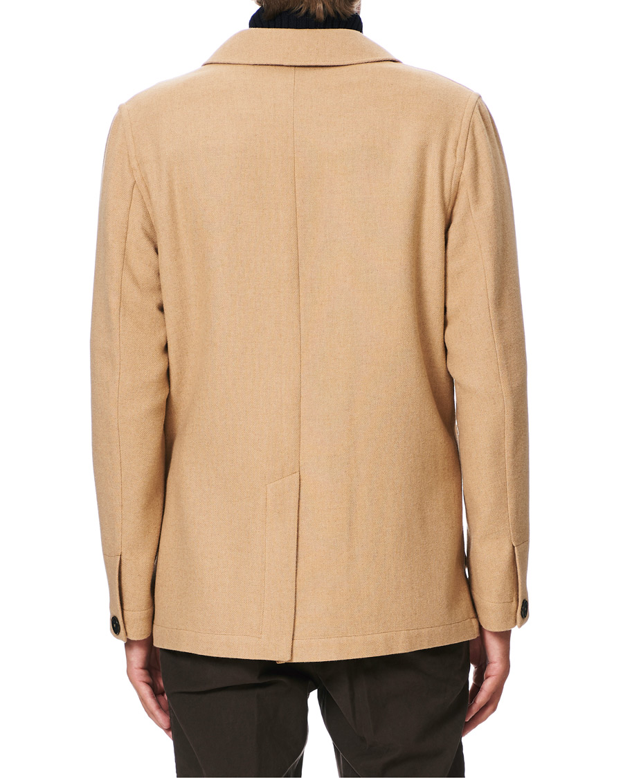 Herren | Hemden | Lardini | Wool Overshirt Beige