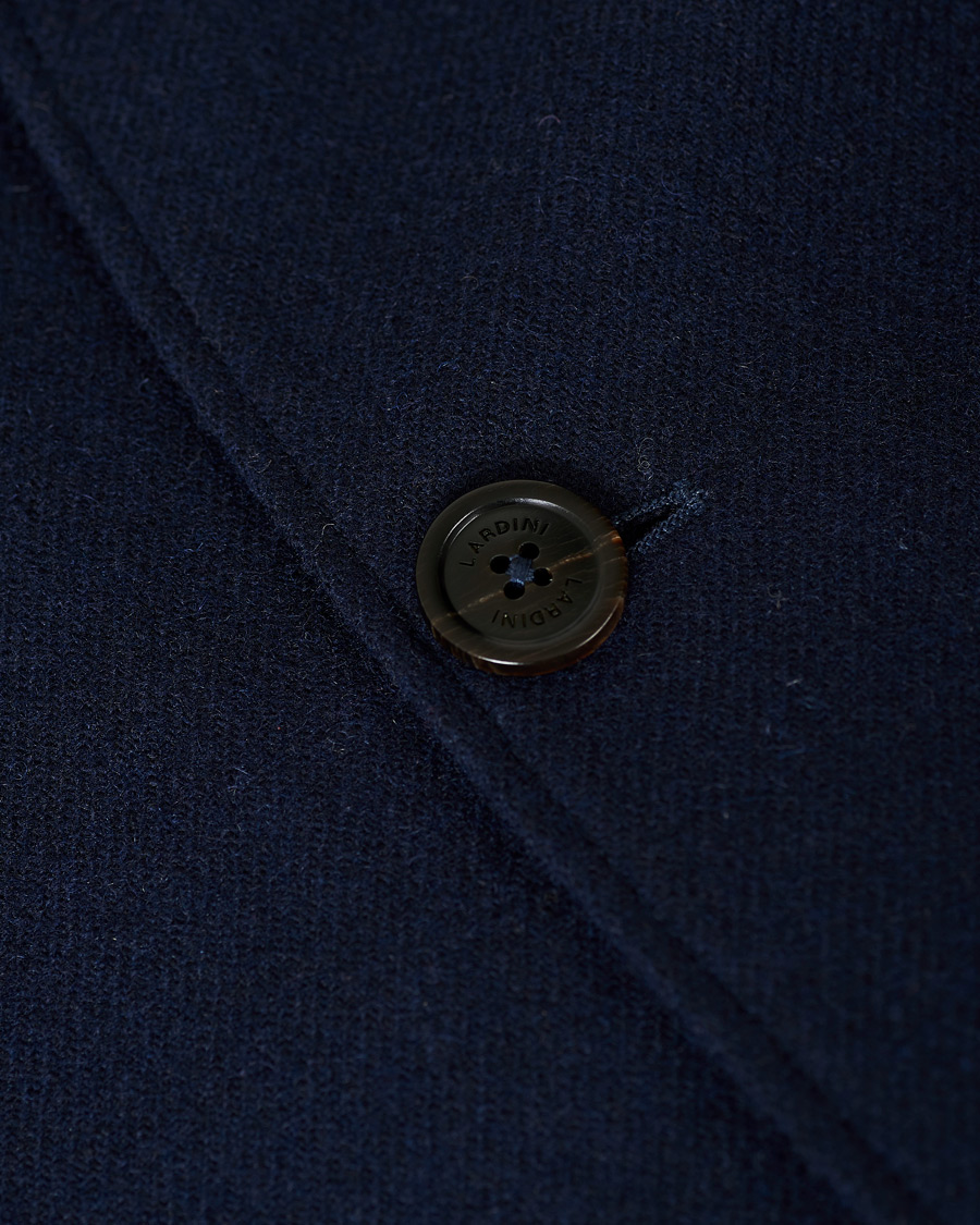 Herren | Hemden | Lardini | Wool Overshirt Navy