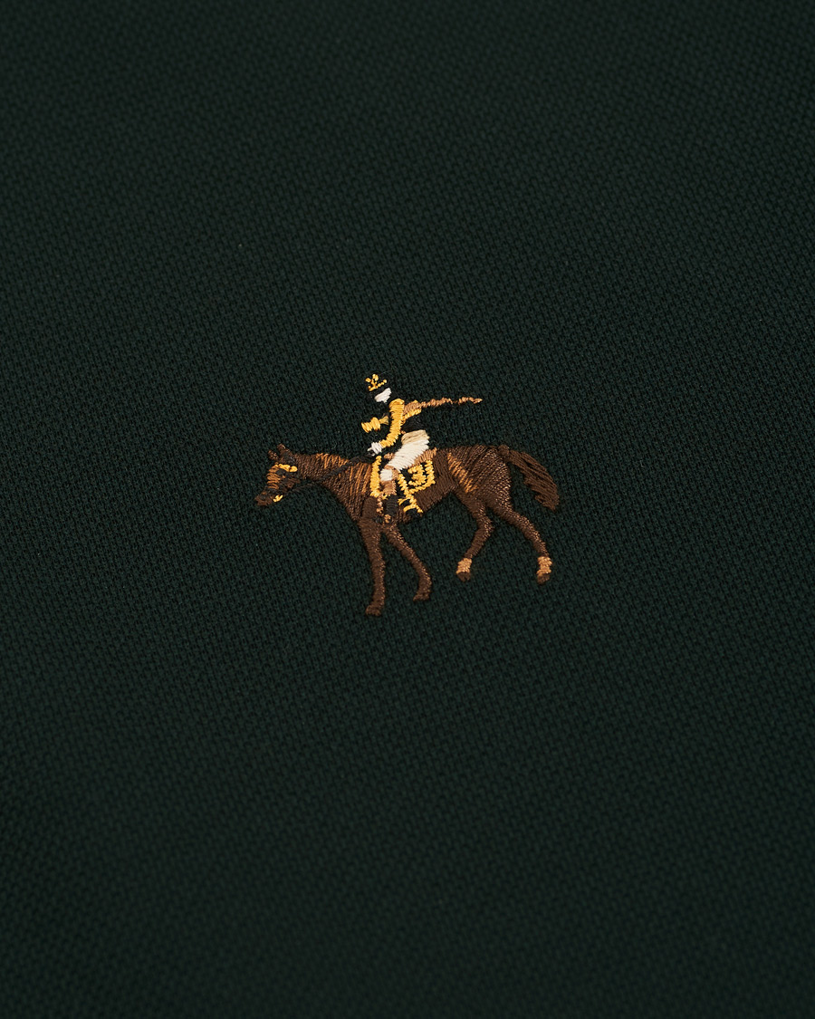 Ralph Lauren Purple Label Mercerized Standing Horse Polo Racing Green bei C
