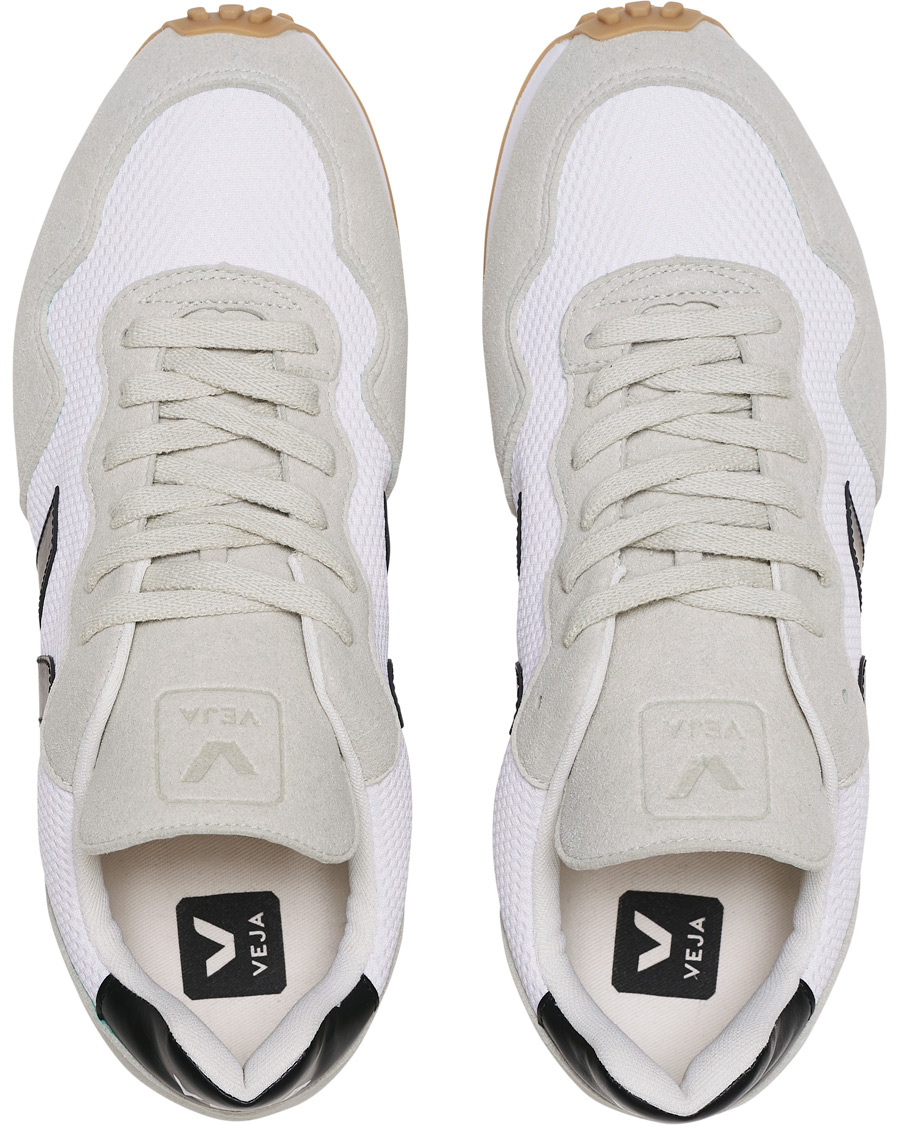 Herren | Veja SDU Vegan Running Sneaker White Black Natural | Veja | SDU Vegan Running Sneaker White Black Natural