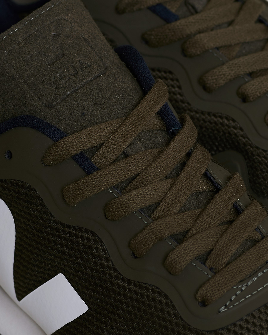 Herren | Veja SDU Vegan Running Sneaker Olive White Natural | Veja | SDU Vegan Running Sneaker Olive White Natural